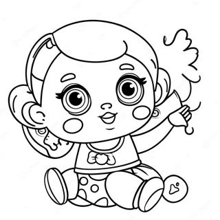 Cute Baby Lol Dolls Coloring Page 13972-11468