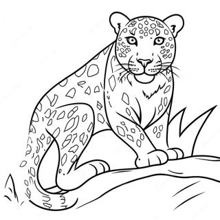 Leopard Coloring Page 1401-1232