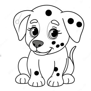 Dalmatian Coloring Pages