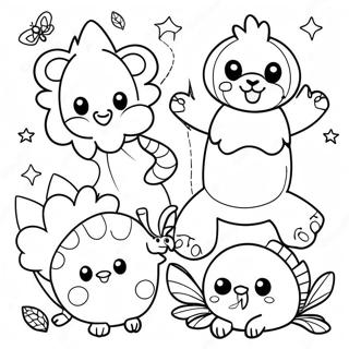 Collage Coloring Pages