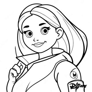 Kim Possible Coloring Pages