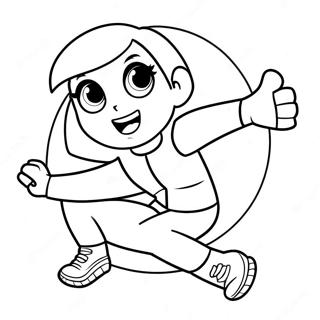 Kim Possible Coloring Pages