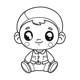 Cute Obj Character Coloring Page 14172-11622