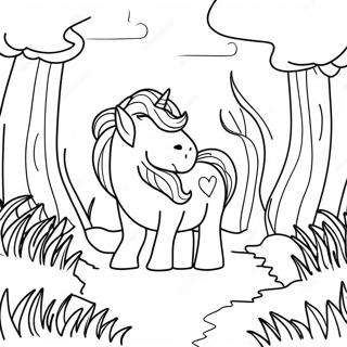 Twilight Scene Coloring Page 14191-11636