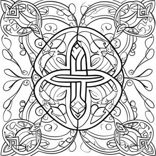 Celtic Knot Coloring Page 14221-11658