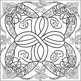 Celtic Knot Coloring Page 14221-11660