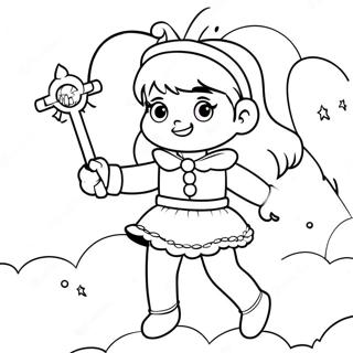 Rainbow Brite Coloring Page 14251-11678