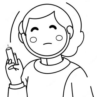 Self Control Coloring Pages