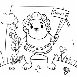 Self Control Coloring Page 14271-11695