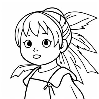 Himiko Toga Coloring Pages