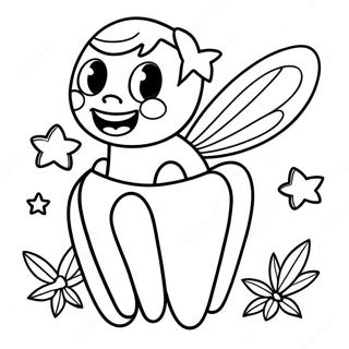 Tooth Fairy Coloring Pages