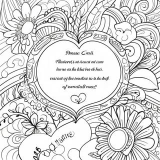 Bible Verse Inspirational Coloring Page 14381-11786