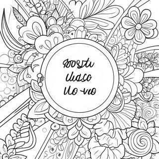 Bible Verse Inspirational Coloring Page 14381-11787