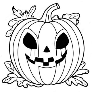 Christian Halloween Pumpkin Coloring Page 14411-11810