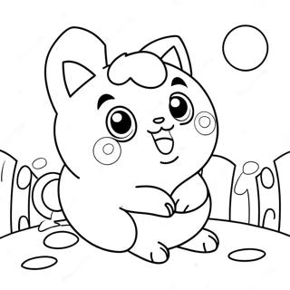 Jigglypuff Coloring Pages