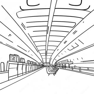 Airport Coloring Pages