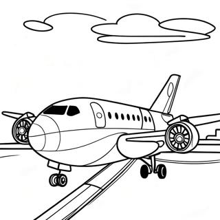 Airport Coloring Page 14431-11827