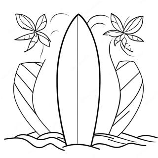 Surfboard Coloring Page 14441-11838