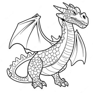 Ice Dragon Coloring Page 14461-11850