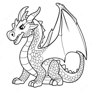 Ice Dragon Coloring Page 14461-11851