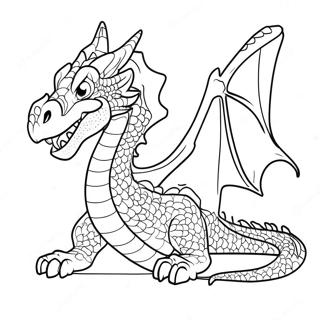 Ice Dragon Coloring Page 14461-11852