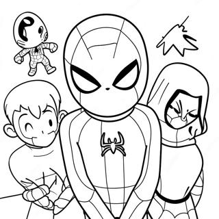 Spidey And His Amazing Friends Coloring Page 14521-11894