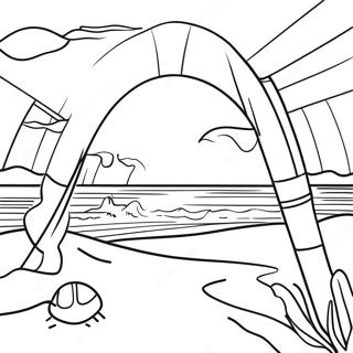 Beach For Adults Coloring Pages