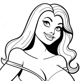 Jessica Rabbit Coloring Page 14561-11934