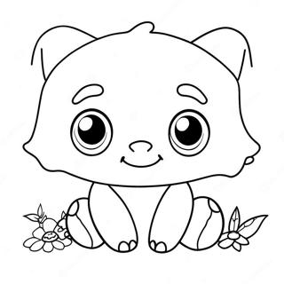 Cute Teenieping Characters Coloring Page 14592-11954