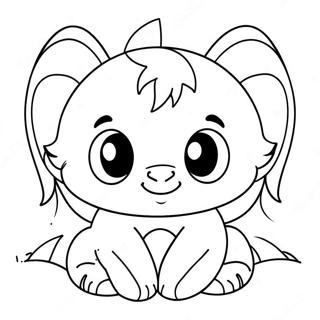 Cute Teenieping Characters Coloring Page 14592-11955