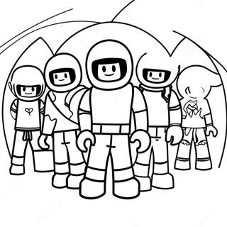 Roblox For Girls Coloring Page 14601-11958