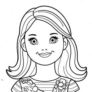 Fun Barbie Chelsea Adventure Coloring Page 14642-11994