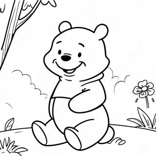 Eerie Winnie The Pooh In Costume Coloring Page 14672-12022