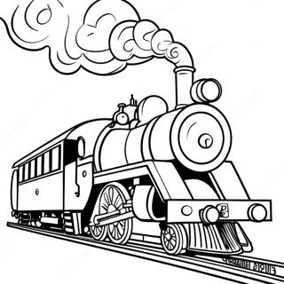 Choo Choo Charles Coloring Pages