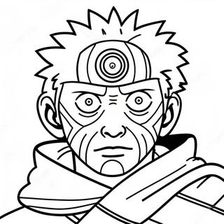 Obito Coloring Pages