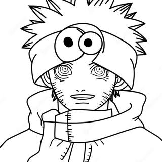 Obito With Sharingan Coloring Page 14712-12056