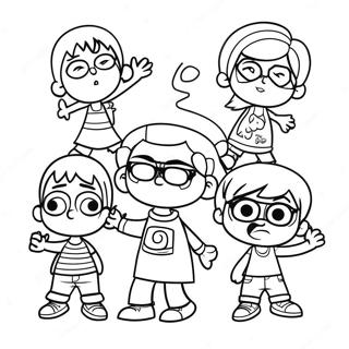 Loud House Coloring Pages