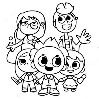 Loud House Coloring Pages