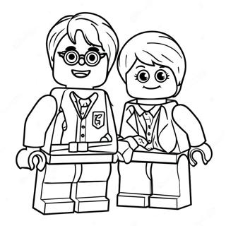 Lego Harry Potter Coloring Page 14751-12086