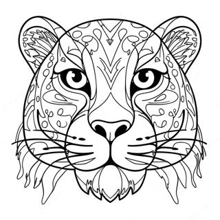 Panther Coloring Page 14781-12104