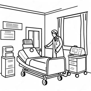 Hospital Coloring Pages