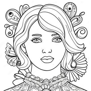 Positive Self Image Coloring Page 14822-12142