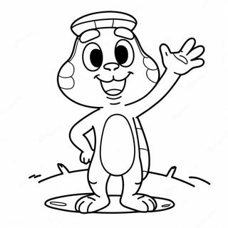 Sandy Cheeks Coloring Page 14871-12174