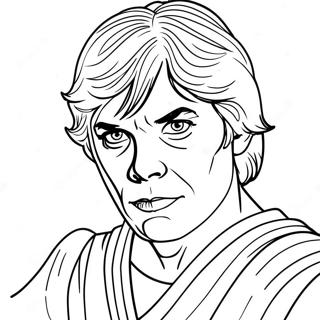 Luke Skywalker Coloring Pages