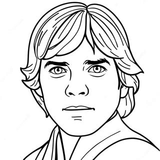 Luke Skywalker Coloring Page 14941-12234