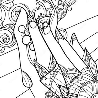 Nails Coloring Page 14991-12279