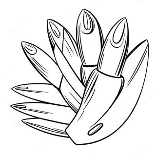 Nails Coloring Page 14991-12280