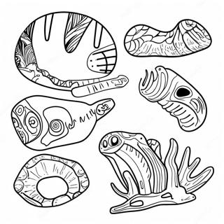 Fossil Coloring Page 15001-12284