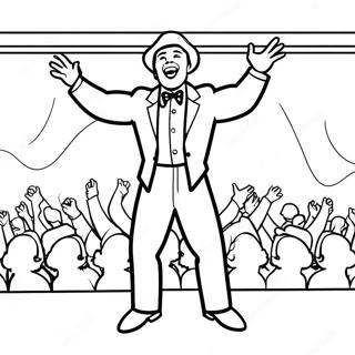 Rod Wave Performing On Stage Coloring Page 15052-12321