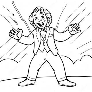 Rod Wave Performing On Stage Coloring Page 15052-12323